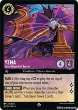 Lorcana TCG- Yzma - Scary Beyond All Reason  2 - 60/204 NM Super Rare Cold...