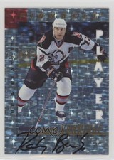 1997-98 Pinnacle Be A Player Prismatic Die-Cut Auto Randy Burridge #79 Auto 2tb