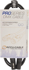 Accu Cable, PRO Series DMX Stage Light Cable, 3 Pin Connection AC3PDMX5PRO 5 FT