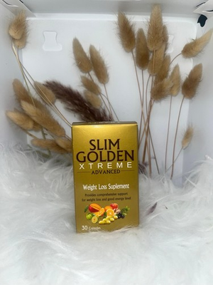 #ad Slim Golden Xtreme Advance Weight Loss Supplement 30 Capsules $65.00