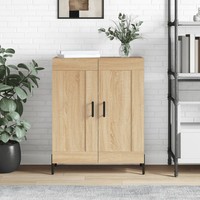 Sideboard Sonoma-Eiche Dekor 69,5 X 34 X 90 Cm Holzwerkstoff