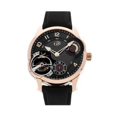 Greubel Forsey Double Tourbillon Asymetrique Rose Gold Manual 43mm Strap Watch