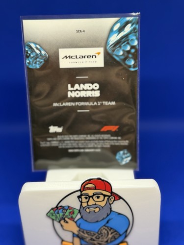 2025 Topps Chrome Formula 1 - Ace of Trades Lando Norris #SCA-4 - Bild 2 von 2