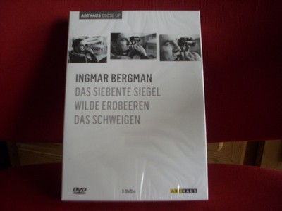 Ingmar Bergman - ARTHAUS CLOSE-UP - BOX  3 DVD - NEU & OVP ! Siebente Siegel ua.