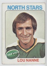 1975-76 Topps Lou Nanne #143 1s7