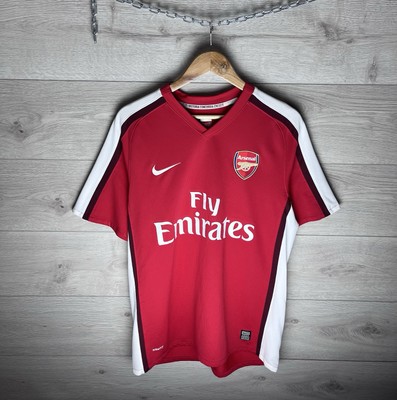 Vintage soccer jerseys FC Arsenal Nike #4 Fabregas dri-fit