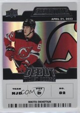 2022 Credentials Debut Ticket Access 91/999 Nikita Okhotyuk Tier 1 Okhotiuk f0l