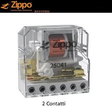 RELE' COMMUTATO 2 CONTATTI PASSO PASSO ZIPPO 25041 tipo FINDER