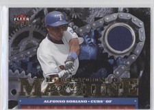 2007 Fleer Ultra Hitting Machine Materials Alfonso Soriano #HM-AS 0f8