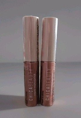 2X CHICA BEAUTY In Rose Glow Liquid Highlighter   6 ml / 0.21 fl oz | Radiant