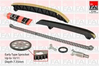FAI Autoteile TCK208 Steuerkettensatz FüR Audi, Seat, Skoda, VW