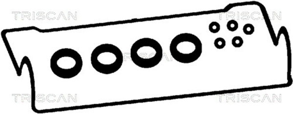 Dichtungssatz Zylinderkopfhaube Triscan 515-7587 FüR Avensis Geely Toyota Carina-image