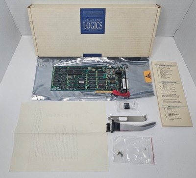 3003 computer logics 8BIT isa emulator card rev 6.0c With Box And Accessories 