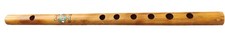 BHAVICREATION Bamboo C-Side Flute 6 Finger Holes Polished