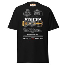 Image of McLaren F1 Team T-Shirt | Lando Norris Blueprint Tee