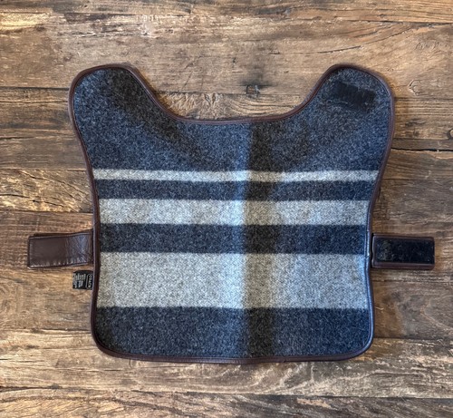 COACH Wool Blend Dog Coat w/ Leather Trim - Small - Excellent Condition 