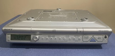 Sony AM/FM/CD Under Cabinet Clock Radio Weather and Timer model ICF-CD543RM