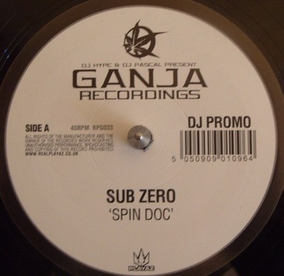 Sub Zero  - Spin Doc / Fever (12'', Promo)