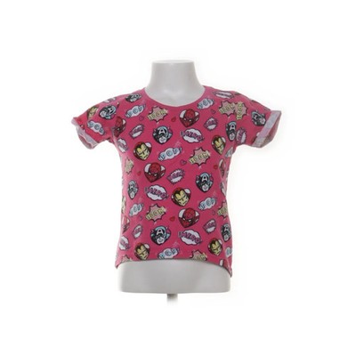 Marvel Comics, T-shirt, Größe: 116, Pink/Mehrfarbig, Baumwolle, Sonstiges #yQV
