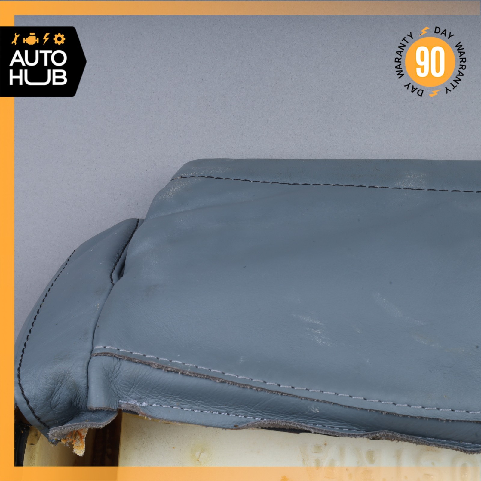 05-06 Aston Martin DB9 Front Right Side Bottom Lower Seat Cushion Blue OEM 34k