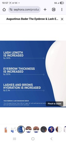 Augustinus Bader The Eyebrow & Lash Enhancing Serum With TFC8 8 ml 0.27 fl. oz. - Picture 3 of 10