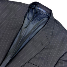 Brooks Brothers Madison Men's 100 Wool Bespoke Blazer Gray Italy 48R