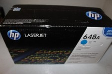HP 648A CE261A Cyan LaserJet Toner Cartridge