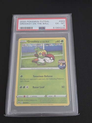 Grookey on the Ball graded PSA 6 for sale on eBay
