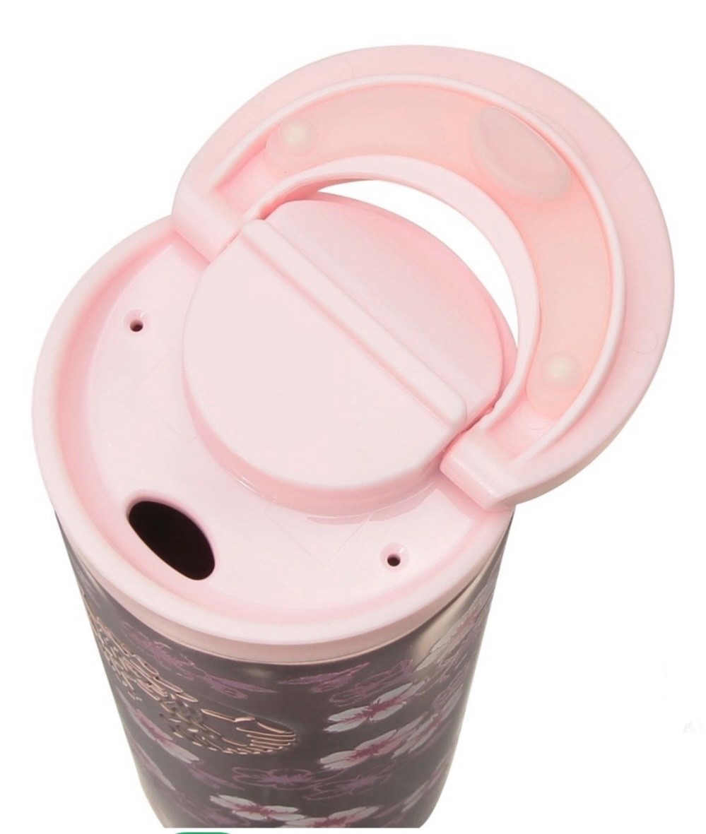 NEW Starbucks Japan SAKURA 2026 Stainless Steel Bottle Metallic