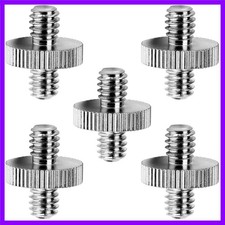 Standard 1/4-20 Male to 1/4-20 Male Threaded Tripod Screw Adapter Standard