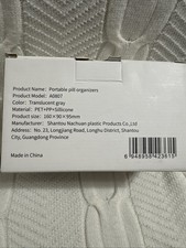 Weekly Pill Box Organizer 7 day AM/PM Free Shipping If Order Is 20 Or More