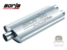 Borla Pro-xs 3in Oval Muffler With Dual Outlets And Reversible Design