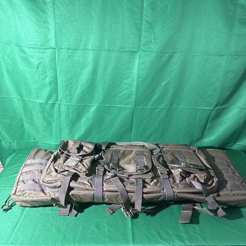 Valken Tactical 36" Double Rifle Airsoft Paintball Marker Gun Bag Black
