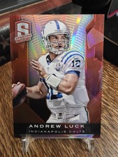 2013 Panini Spectra Andrew Luck Spectra Red #43 card