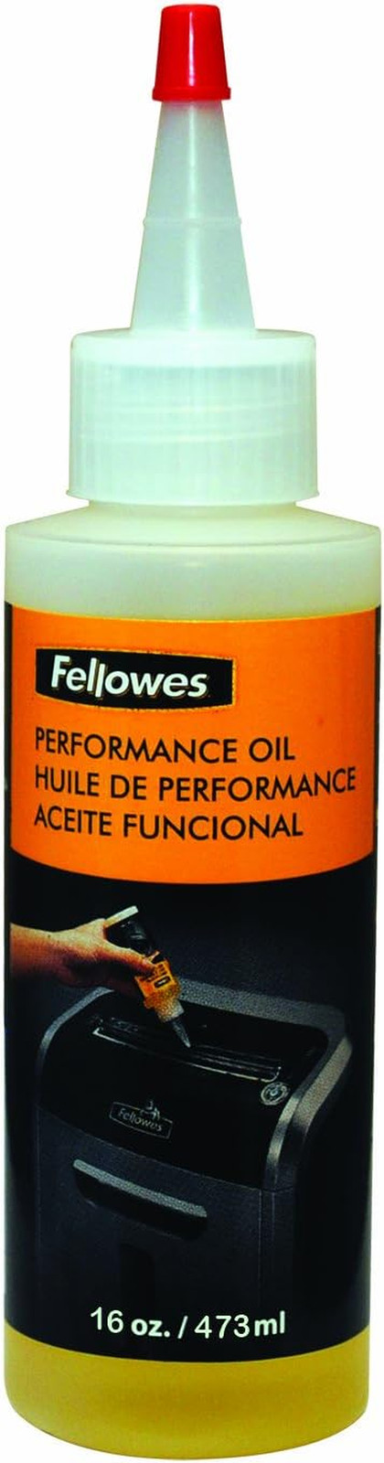 Fellowes Powershred Performance Shredder Oil, 16 Oz. Extende