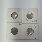 Lot of 4 Buffalo Nickel 5c Coin 1928-P 1938-D 1936-D 1923-S #20