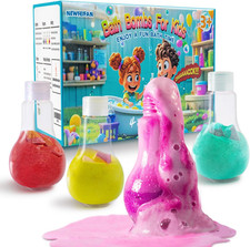 Potions Bath Bombs for Kids, Boys  Girls Valentines Day Gifts Set, 4 Pack Color