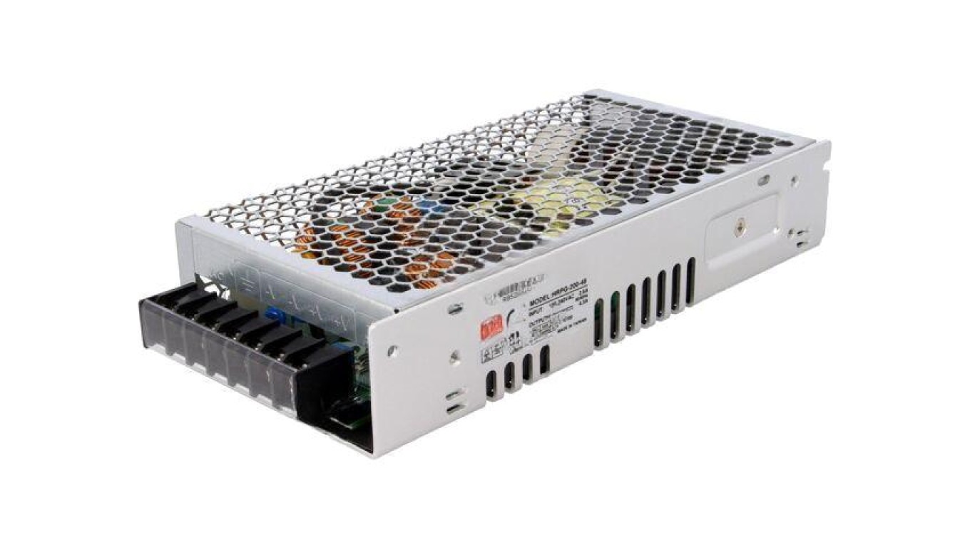 Switching power supply for modular installation HRPG-200-48