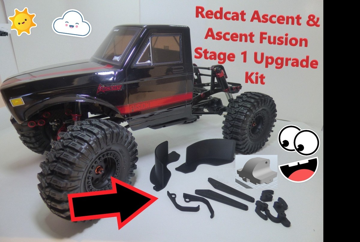 Redcat Ascent & Ascent Fusion Stage 1 Upgrade Kit! Custom Designed