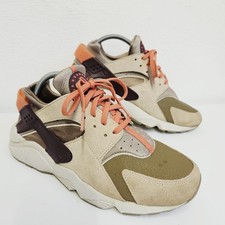 Nike Air Huarache SP Madder Root Damen Größe UK 7 Beige Khaki Wildleder DQ9319-200