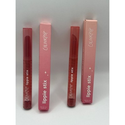 Colourpop Lippie Stix Bundle in Brink + Toasty Creme BNIB