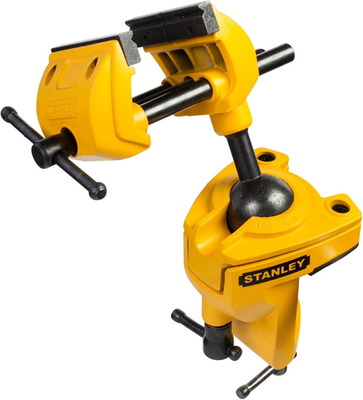 Stanley 1-83-069 Maxsteel Multi Angle Hobby Vice, Yellow/Black | eBay