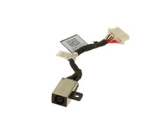 DC Power Jack Dell M4GJ3 Dell 450.0JY0C.0001 DC Power Jack With Socket Cable -
