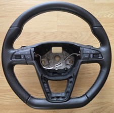 SEAT Leon Cupra 290 Flat Bottom Leather Steering Wheel DSG Paddles 575419091K