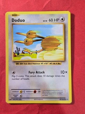 2016 Pokemon XY Evolutions #69 Doduo, C, NF/H, cds3