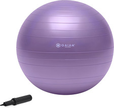 Exercise Ball, Total Body Anti-Burst Balance Ball with Textured Grip, for Core S