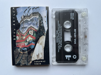 1993 SOUL ASYLUM Runaway Train Cassette Single Tape Columbia Sony Records Grunge
