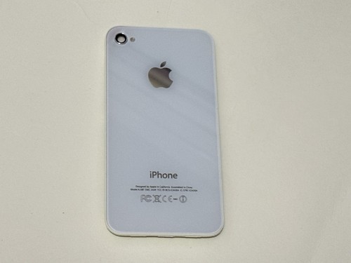 Original Apple iPhone 4s White Back Glass - Genuine Replacement Repair Part OEM