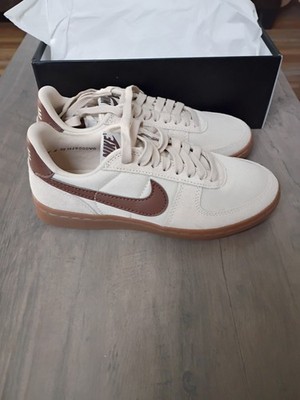 Nike Women's Field General Sneakers In Beach Gum Dark Brown  Cocoa Colorway Size