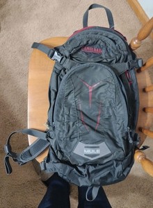Camelbak M.U.L.E. Hiking Bikinig Camping Backpack Black No Bladder Locks Zippers